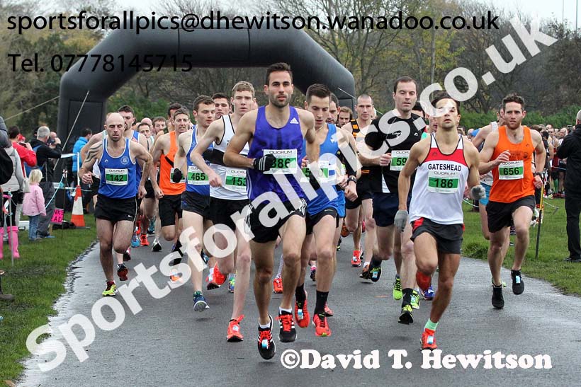 Senior Heaton Memorial 10k Road Race, Town Moor, Newcastle. Photo: David T. Hewitson/Sports for All Pics